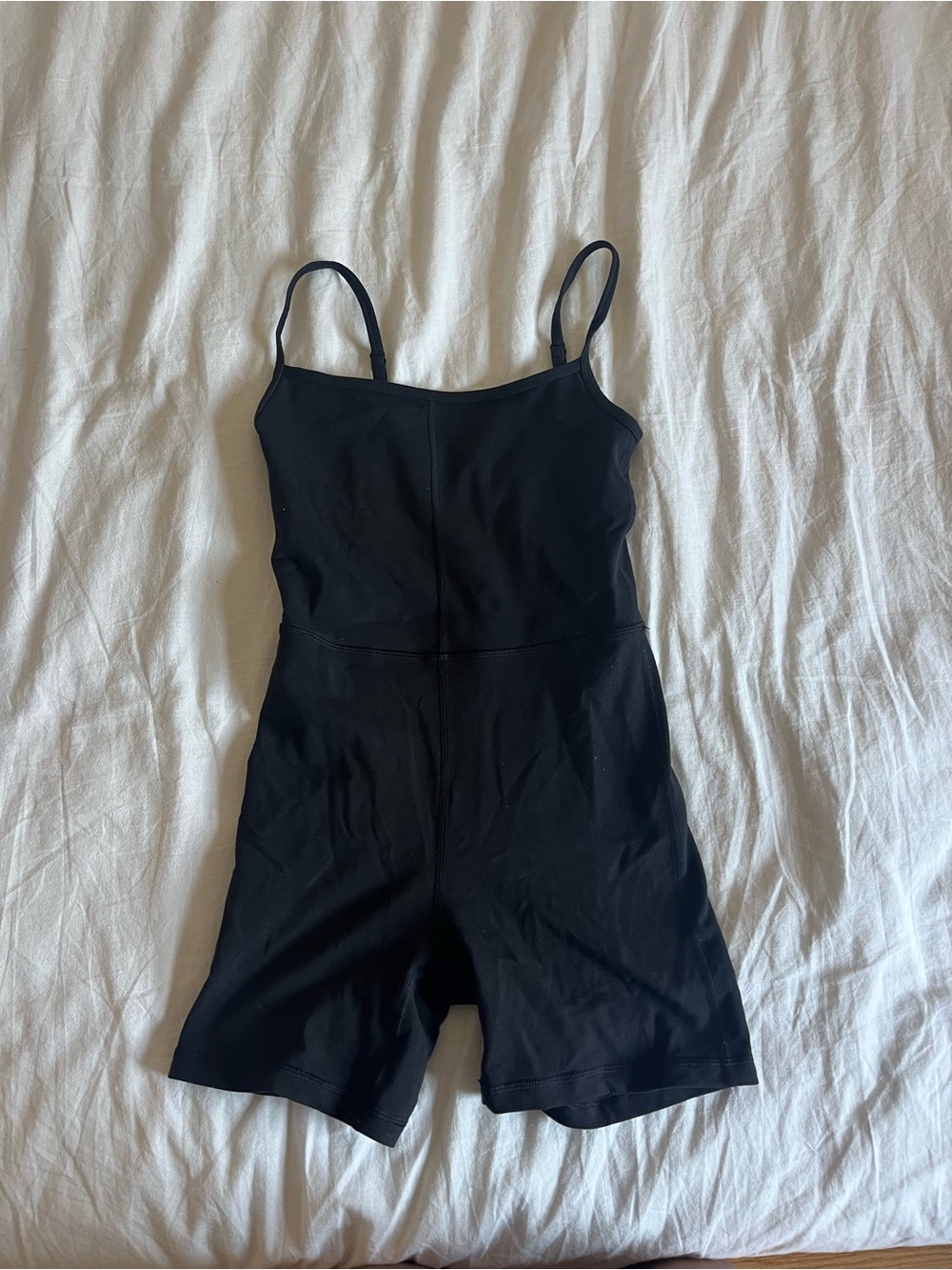 Aritzia Wilfred One Piece Black 4inch short